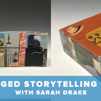 Collaged Storytelling Boxes