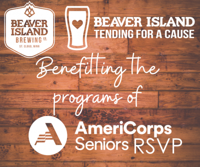 Beaver Island Brewing Tending for a Cause to benefit AmeriCorps Seniors RSVP