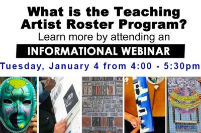 Teaching Artist Roster Program Information Session