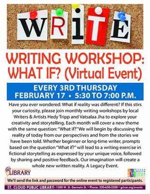 Writing Workshop: WHAT IF?