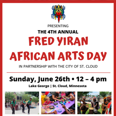 Fred Yiran African Arts Storytelling and drumming