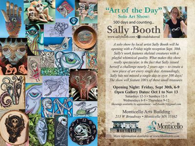Sally Booth "Art Of The Day" (500 days and counting)