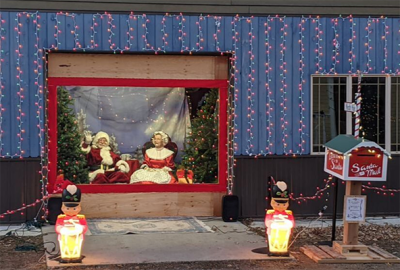 Santa's Pioneer Village Drive Through Lights
