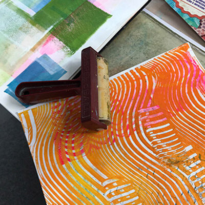 An introduction to Printmaking: Monoprinting with a Gel