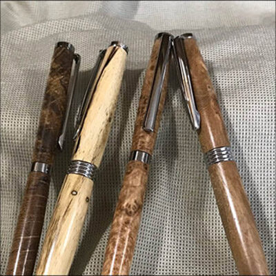 Intro to Woodturning: Create a Pen Using A Lathe