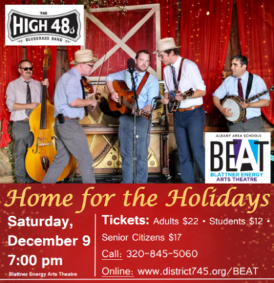 The High 48s Home for the Holidays-Blue grass band