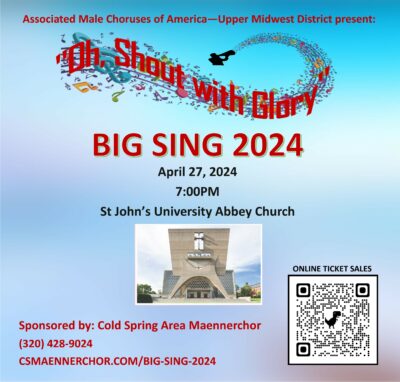AMCofA Big Sing 2024 - "Oh Shout With Glory"