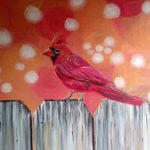 Intro to Acrylic Painting: Cardinal Scene