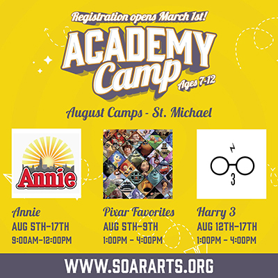 July Academy Summer Camps in St.  Micheal