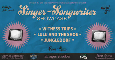 Singer-Songwriter Showcase! Witness Trips | Lulu & The Shoe | Jungledorf
