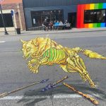 Art on The Ave and Chalk In Sauk
